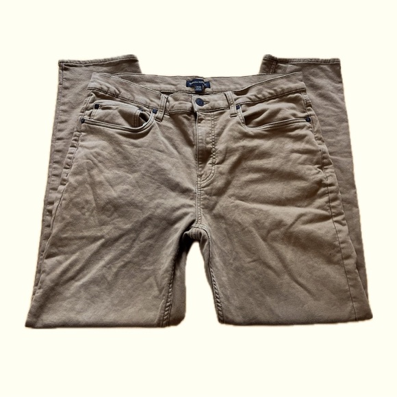 Banana Republic Men's Brown Solid Slim Jeans 34x30 - Picture 1 of 9